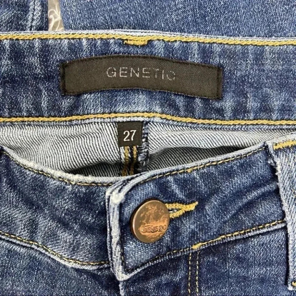 Genetic Shya Distress Skinny Jeans Size 27 - Picture 4 of 7